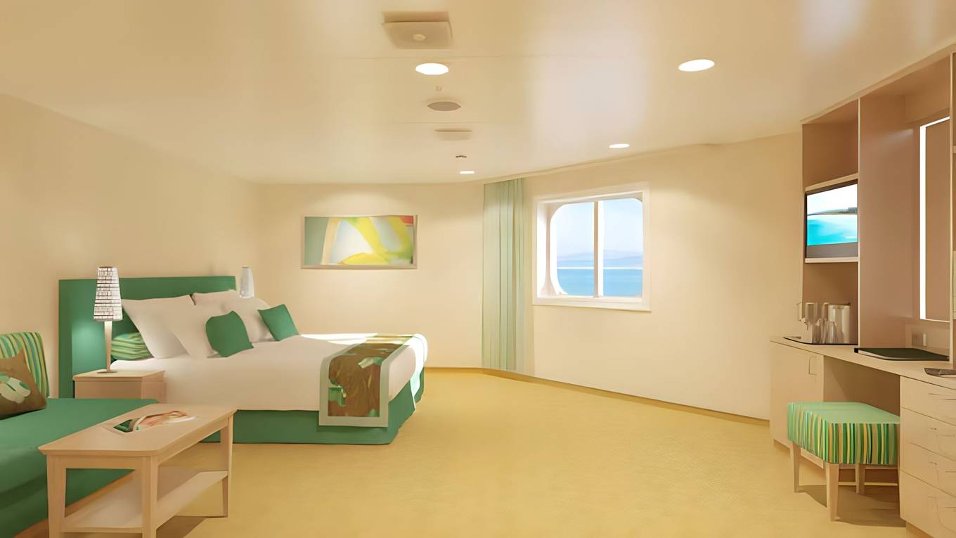 Spa Ocean View Stateroom (Obstructed View)