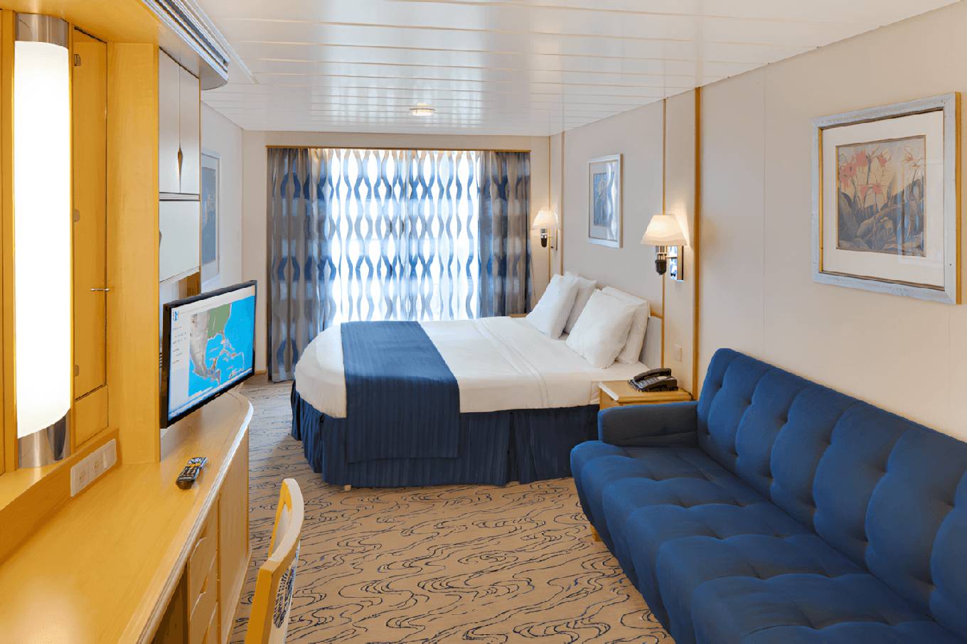 Connecting Oceanview Balcony