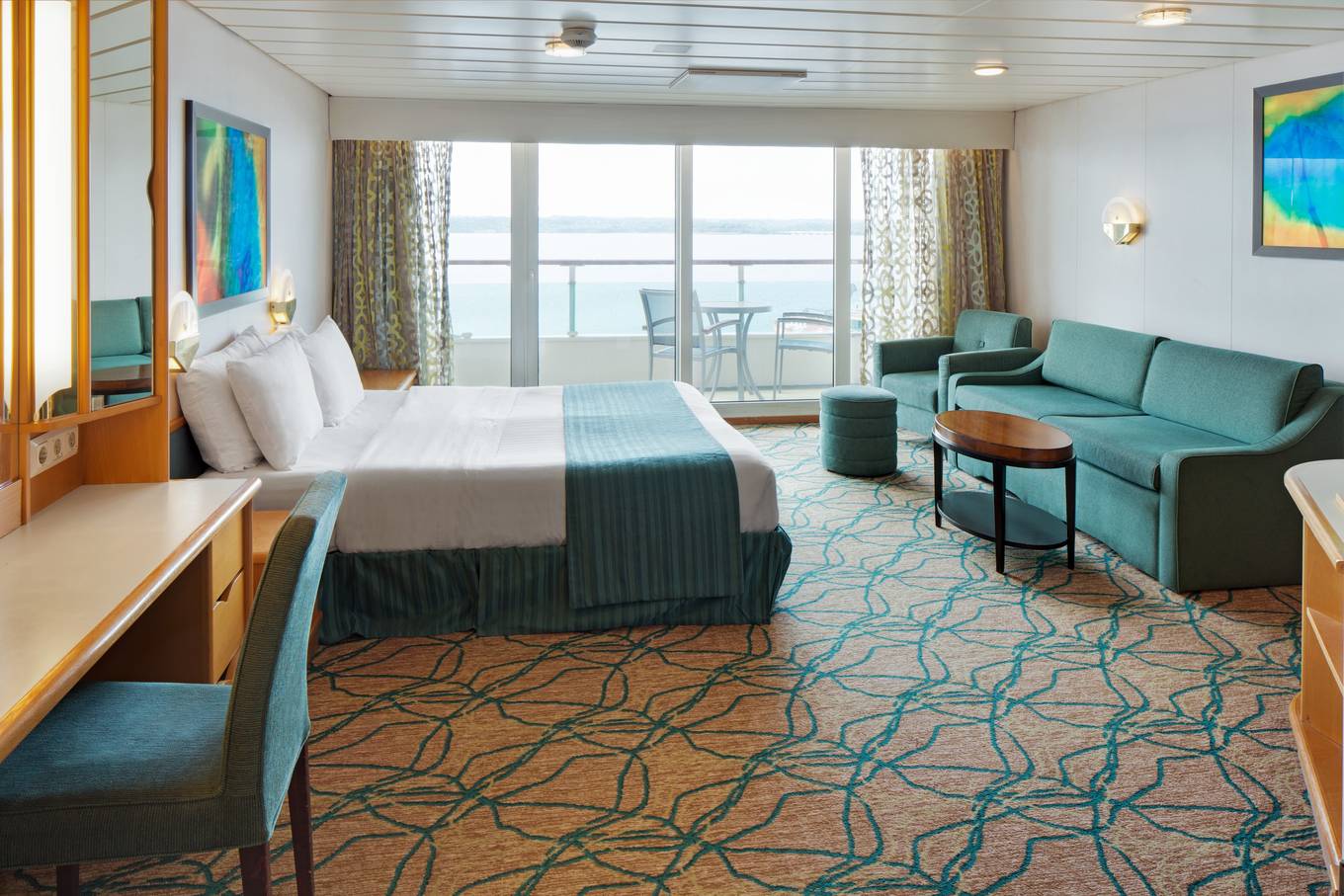 Spacious Ocean View Balcony