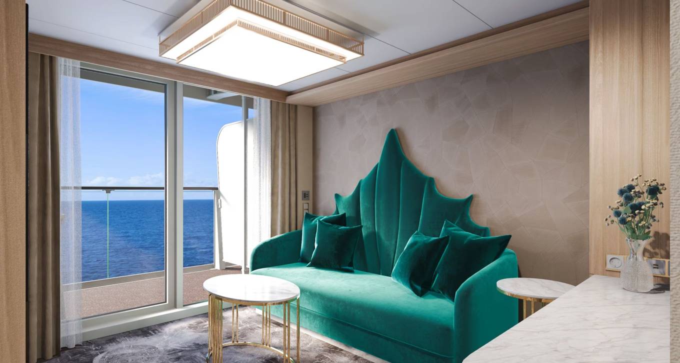 Concierge Family Stateroom with Oceanview Verandah
