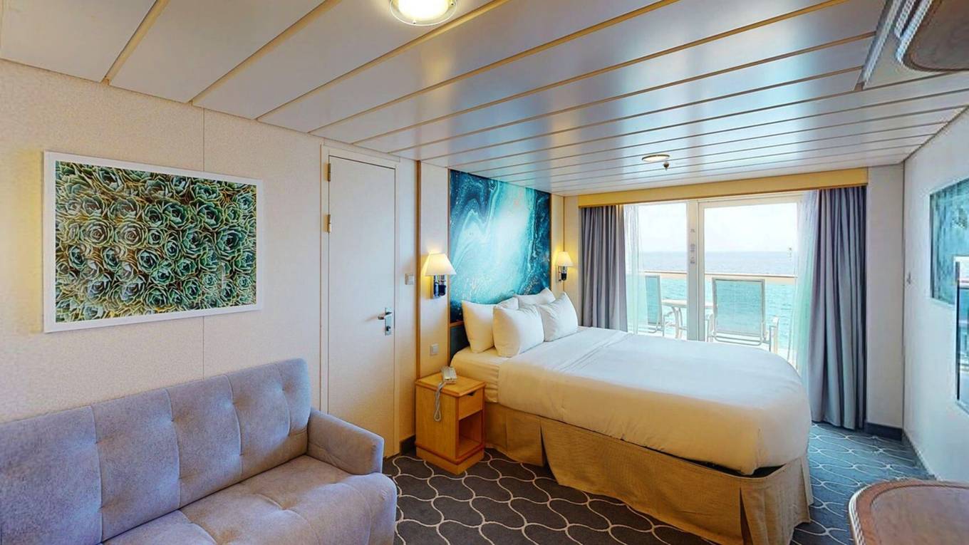 Connecting Ocean View Balcony