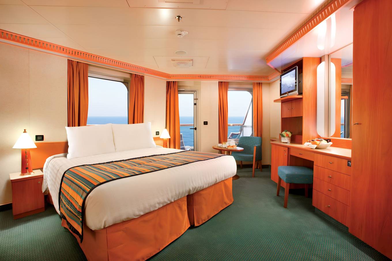 Samsara Suite with ocean view balcony