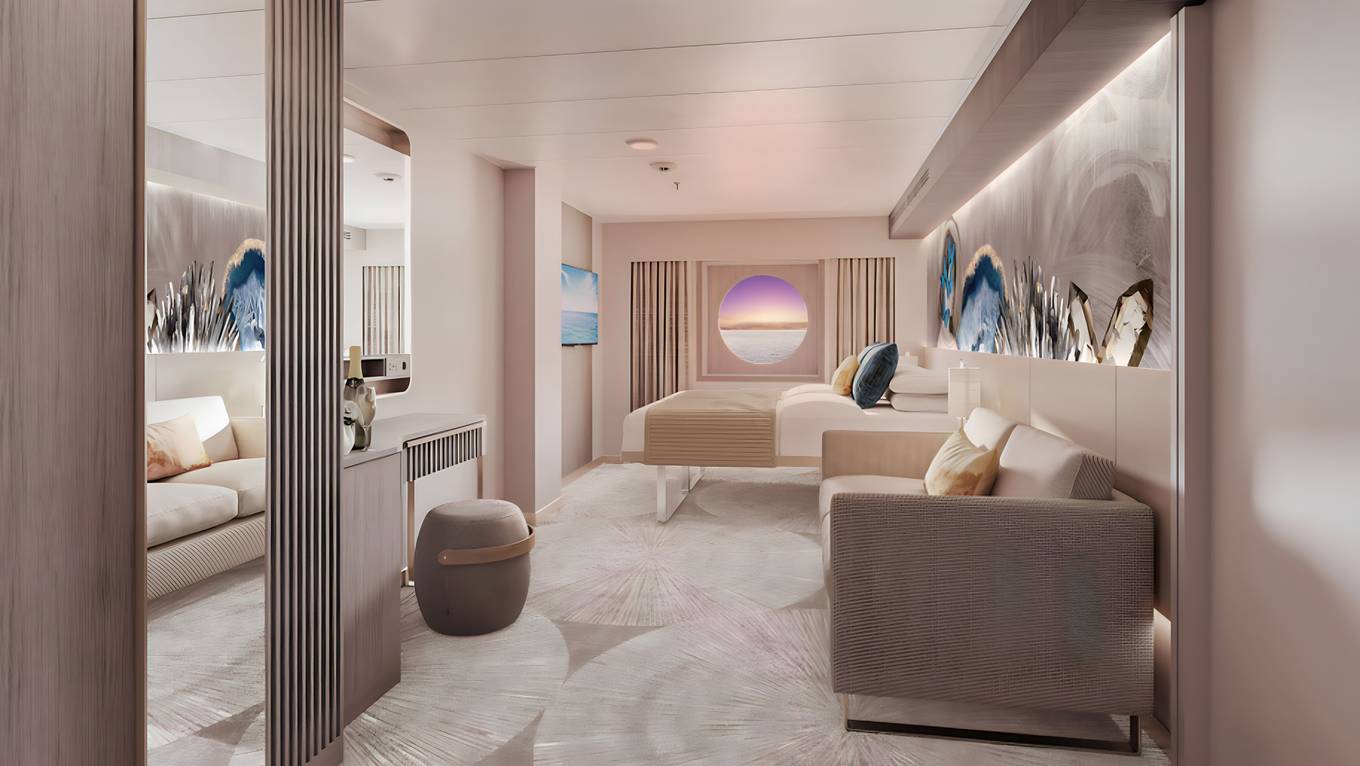 Large Oceanview with Round Window