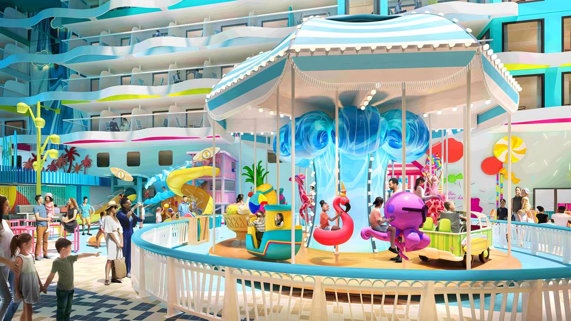 Carousel and Playscape