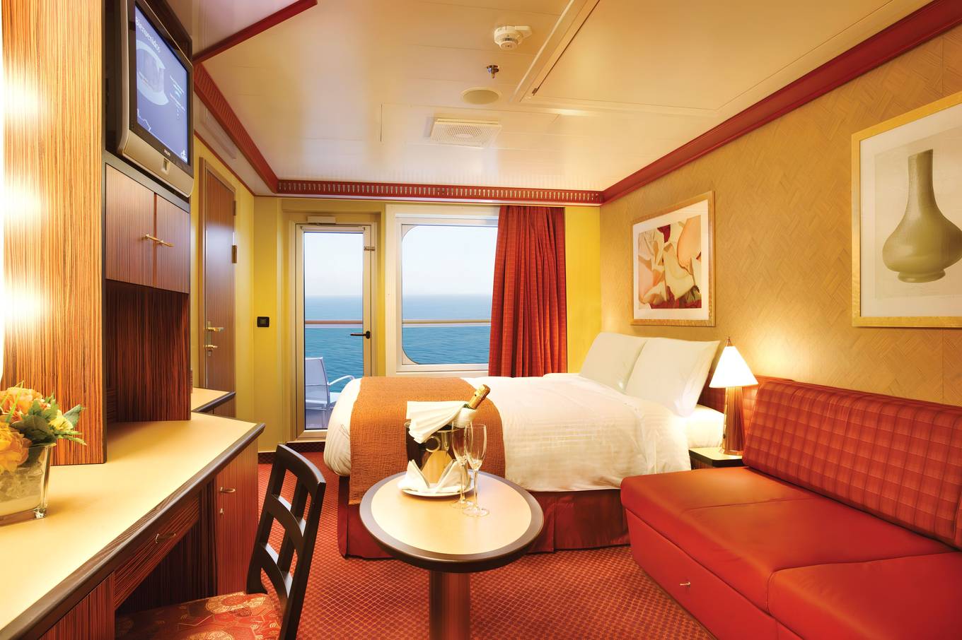 Samsara with ocean view balcony