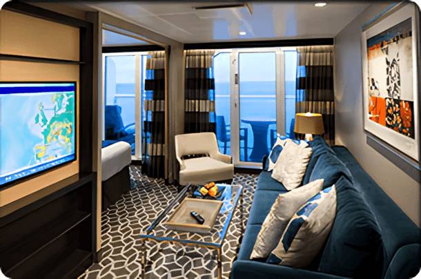 Grand Suite with Large Balcony - 1 Bedroom
