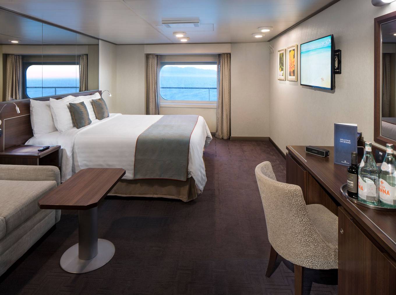 Large Ocean view Spa Stateroom