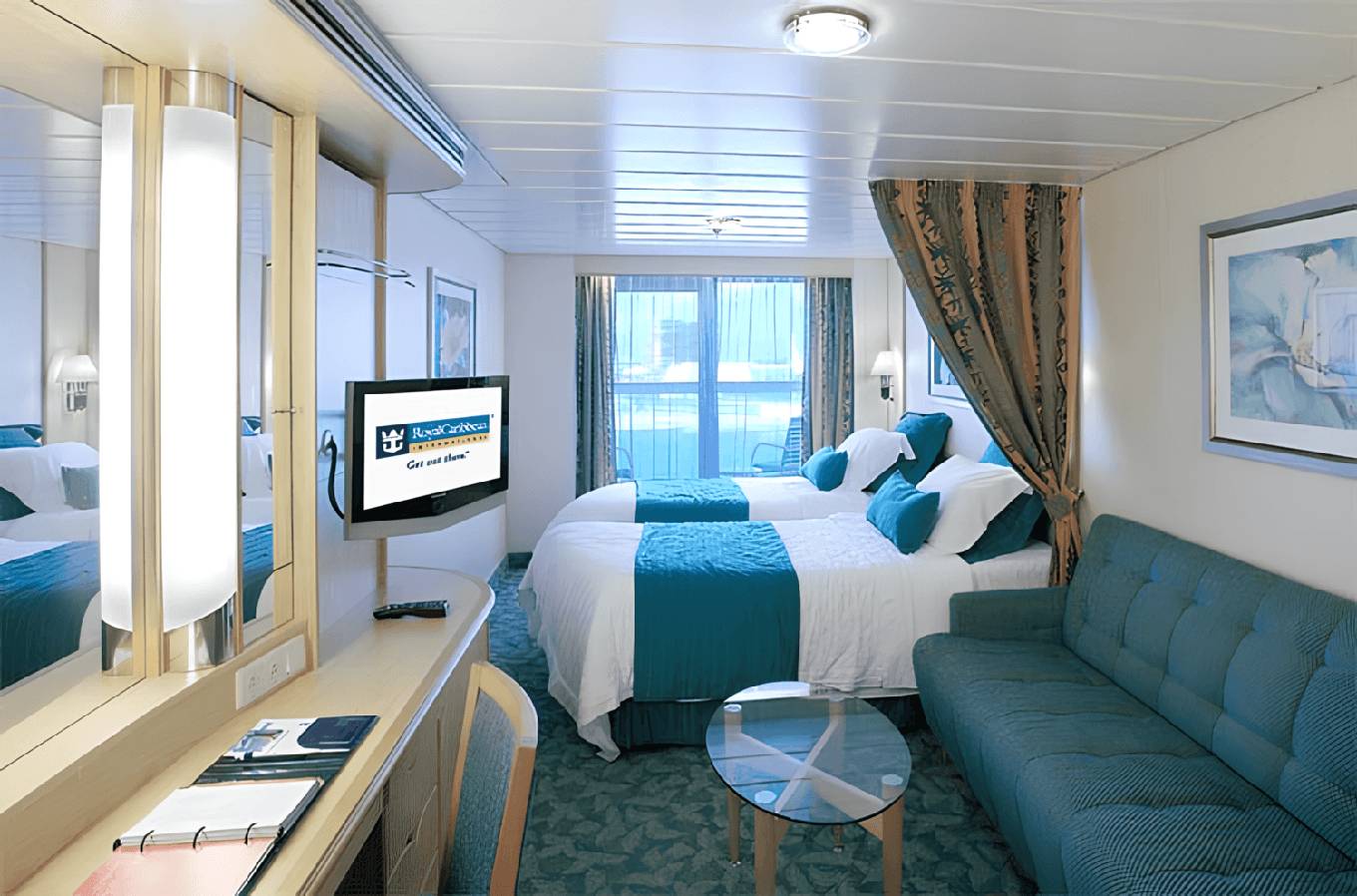 Spacious Ocean View Balcony